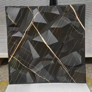 Geometric Pattern 3D PVC Interior Wall Panel Board Design Decoration for Living Room Sofa TV Reception Background Wall Stickers