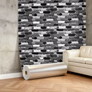 Geometric Peeling and Pasting Checkered Decorative Wallpaper Roll Home Wall Decoration Wallpaper Customization