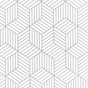Geometric Renter Friendly Peel and Stick Wallpaper Waterproof Removable PVC Wall Covering for Living Room Kitchen Decor