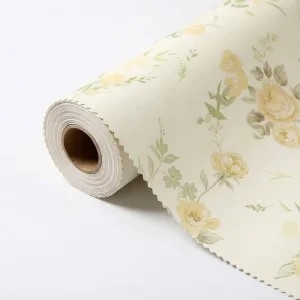 Geometric Textured Non Woven PVC Waterproof Mould Proof Moisture Proof Non Pasted Minimalist Apartment Wallpaper Roll for Living