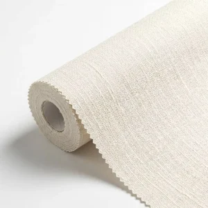 Geometric Textured Non Woven PVC Waterproof Mould Proof Moisture Proof Non Pasted Wallpaper Roll for Living Rooms & Bedrooms