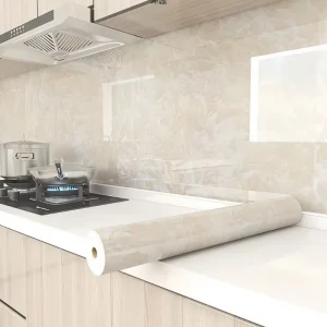 Geometry Pattern Self Adhesive Waterproof Furniture Film & Wallpaper Home Decor for Cabinets Bathrooms & Gyms