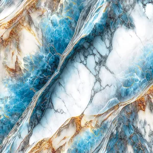 Gold Blue Marble Fabric Wallpaper Abstraction Art Textured Living Room Office Wall Mural Decoration Vinyl Wall Sticker Film Roll