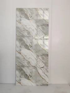 Golden Galaxy Marble 1/1.2m PVC Shower Wall Panel Waterproof UV Finished Bathroom Decor Panel