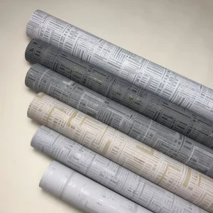 Guangzhou Beautiful Vinyl PVC Wallpaper China Wall Paper for Interior Decor