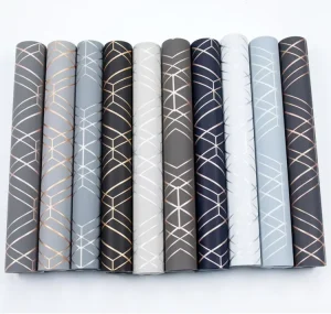 Guangzhou Modern Design 53cm Nonwoven Geometric Abstract Flash Wallpaper
