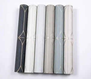 Guangzhou Modern Geometric Design Decorated Wallpaper Nonwoven Wallpaper