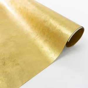 Handmade Gold Leaf Metallic Foil Wallpaper Home Villa Mall Office Apartment Indoor Decoration