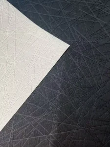 High End Abstract Cross Line Sound Absorbing Anti Slip Wall Vinyl Wallpaper 8 Colors Matte Textured Household Apartment