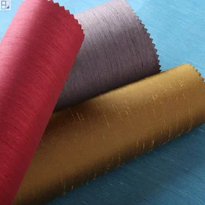 High End Luxury Modern Silk Look Non woven Fabric Wallpapers Fireproof Waterproof Anti static Household