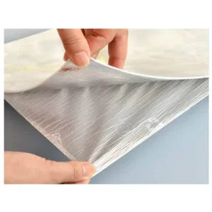 High Glossy 1220*3000mm*2.5mm Pet Marble Sticker and PVC Self-adhesive for Wall Decoration
