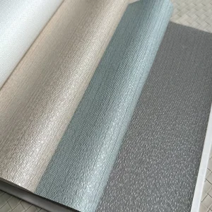 High Quality 15 oz PVC Vinyl Wallpaper Modern Fireproof Waterproof Wall Covering Durable for Wallpaper Texture