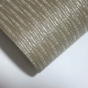 High Quality 15 oz PVC Vinyl Wallpaper Modern Fireproof Waterproof Wall Covering Easy Durable for Apartment OEM Customized
