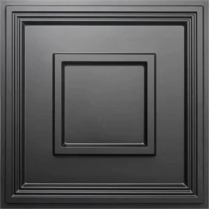 High Quality 3D Embossed Modern Patterned PVC Tile Wallpaper Wall Panel for Living Room Bedroom Hall Gym Exterior Waterproof