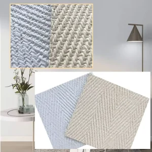 High Quality 3D Woven Style MCM Flexible Wall Panel Elastic Woven Texture For Interior Wall Decor Free Samples