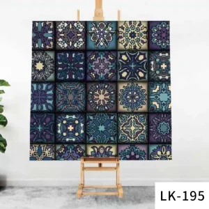 High Quality Bohemian Style Foam Wall Panels Traditional 3D Pattern Waterproof Home Decoration Foam Wall Stickers