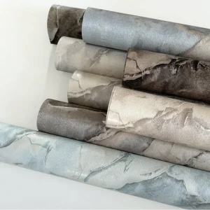 High Quality Concrete Texture Vinyl Wallpaper Luxury Modern Design Wallpaper 3D Home Mural Abstract Painting Wallpaper