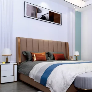 High Quality Customized Bamboo Charcoal Decorative Wall Panel Modern Waterproof Outdoor Apartment Workshop Commerce