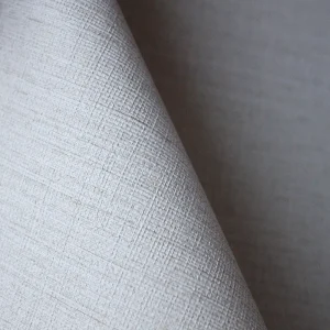 High Quality Modern Textured Fabric Backed Wallpaper Pvc Vinyl Embossed Fashion Wall Cloth Wallpaper