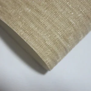 High Quality Moisture-Proof Commercial Room Project Geometric Modern Woven Fabric Wallpaper Hotel Luxury Vinyl Wall