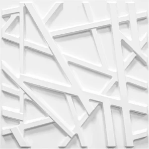 High Quality PVC Wall Panels 3D Geometric Pattern for Interior Home Hotel Decoration Beautiful Wall Boards