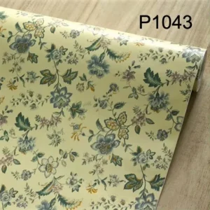 High Quality Ready Stock Self-Adhesive Waterproof Floral Pattern PVC Wall Paper