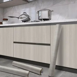 High Quality Self Adhesive Wood Grain Wallpaper Vinyl Film Waterproof Oil Proof for Home Renovation and Interior Decor