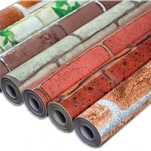 High Quality Wallpaper for Store Decoration Self adhesive Background Wall Wallpaper Decoration Wood Grain Stickers