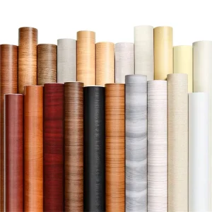 High Quality Wood Grain Peel And Stick Wallpaper Waterproof Self Adhesive Wall Sticker For Livingroom Kitchen Home Decor