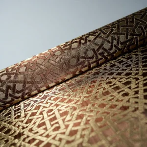 High-quality Modern Metal Fabric Perfect for Commercial Venues & Luxury Home Interior Decor