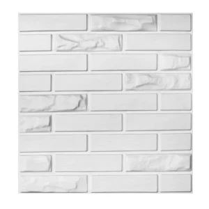 Home Decor Modern 3D Brick PVC Self Adhesive Wallpaper and Stick Waterproof Stone Wall Paper Peel for Bedroom