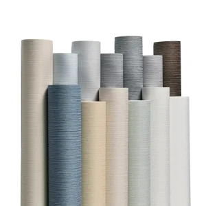 Home Decor Plain PVC Wall Paper Vinyl Textured Solid Color 3d Wallpaper Peel off Stickers Paper