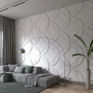 Home Decor Waterproof Wallpaper PVC 3D Decorative Wall Panel 3D Wall Art