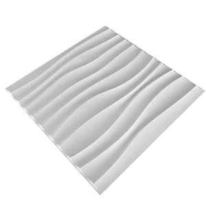 Home Decoration 3D PVC Wall Panel Wood Carved Wall Hanging Panel Fireproof Waterproof PVC Wall Panel