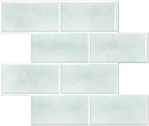 Home Decoration 3D Self Adhesive Tiles Peel and Stick Wall Tile Stickers Kitchen Stick on Tiles for Bathroom