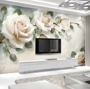 Home Decoration 3D Wallpaper Mural for Living Room Bedroom Background Wall