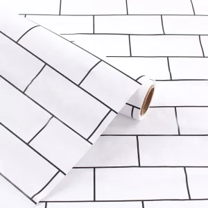 Home Decoration Bedroom Wallpaper Self Adhesive Heat Proof Sound Proof Water Proof Vinyl PVC Wallpaper