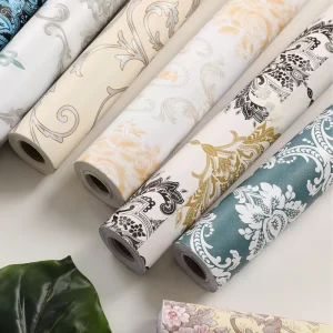 Home Decoration Interior Coating 3d Wall Paper Rolls Self Adhesive Wallpaper