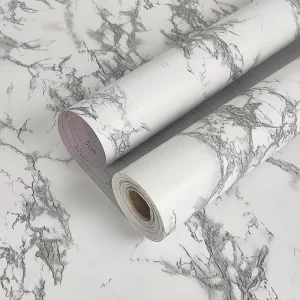 Home Decoration Kitchen 3D PVC Peel and Stick Self Adhesive Marble Wallpaper