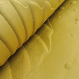 Home Decoration Linen Texture Fabric 3D Fabric Wallpaper Soft Sponge with Comfortable Touch