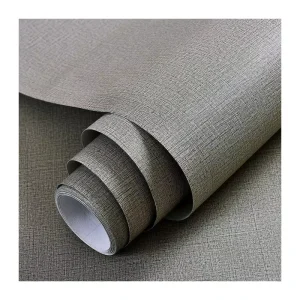 Home Decoration Vinyl Wallpaper Solid Color Peeling and Pasting Self-adhesive