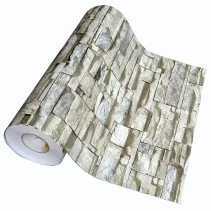 Home Decorative Stone Pattern Self Adhesive 3D Brick Wallpaper
