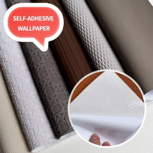 Hotel Waterproof 3D Wallpaper Easy Installation Home Decoration with Adhesive Silk and Paper Wall Stickers