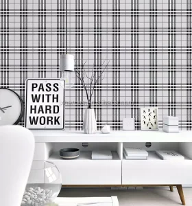 Houndstooth Pattern Luxury Wallpaper