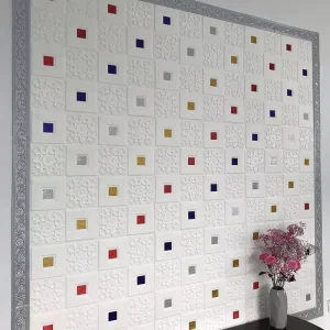 House Decoration Soft Wallpaper Self adhesive PE Foam Wall Panel 3D Brick Wall Stickers