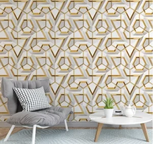 Household 3D Geometry Wallpaper Ins Style Self Adhesive Wallpaper Solid Color Wallpaper Home Wall Paper