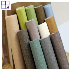 Household Decorative Fabric Wallpapers Waterproof Traditional Style Cloth Wallcovering for Living Room