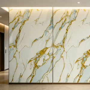 IXPE 3D Marble Wall Panel Self Adhesive Waterproof Wallpaper for Hotels