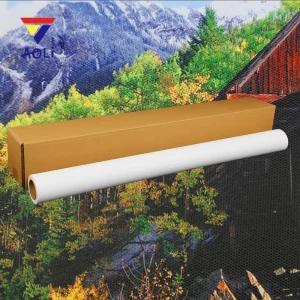 Inkjet Canvas Roll Wallpaper Advertising Banner Printing Seamless Fabric Wall Covering Art Blank Canvas For Printed