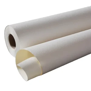 Inkjet Printing Blank DIY Wall Paper White Embossed Glitter Wallpaper